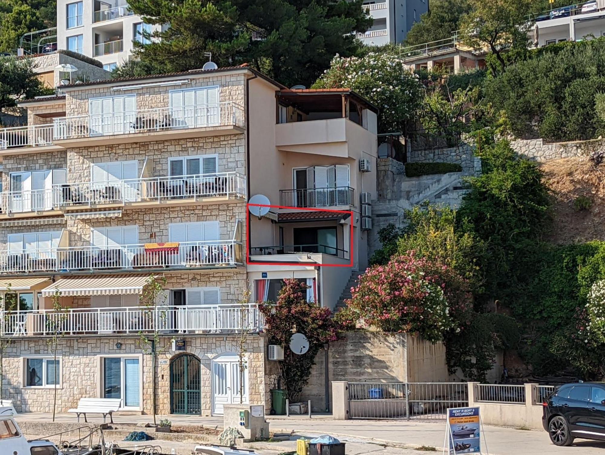 Apartments Stomarica Brela Exterior foto
