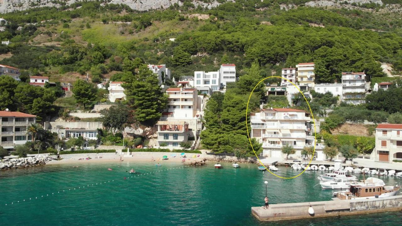 Apartments Stomarica Brela Exterior foto